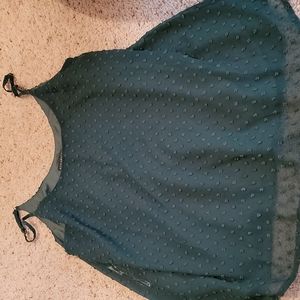 Staccato Tank women's medium pretty green